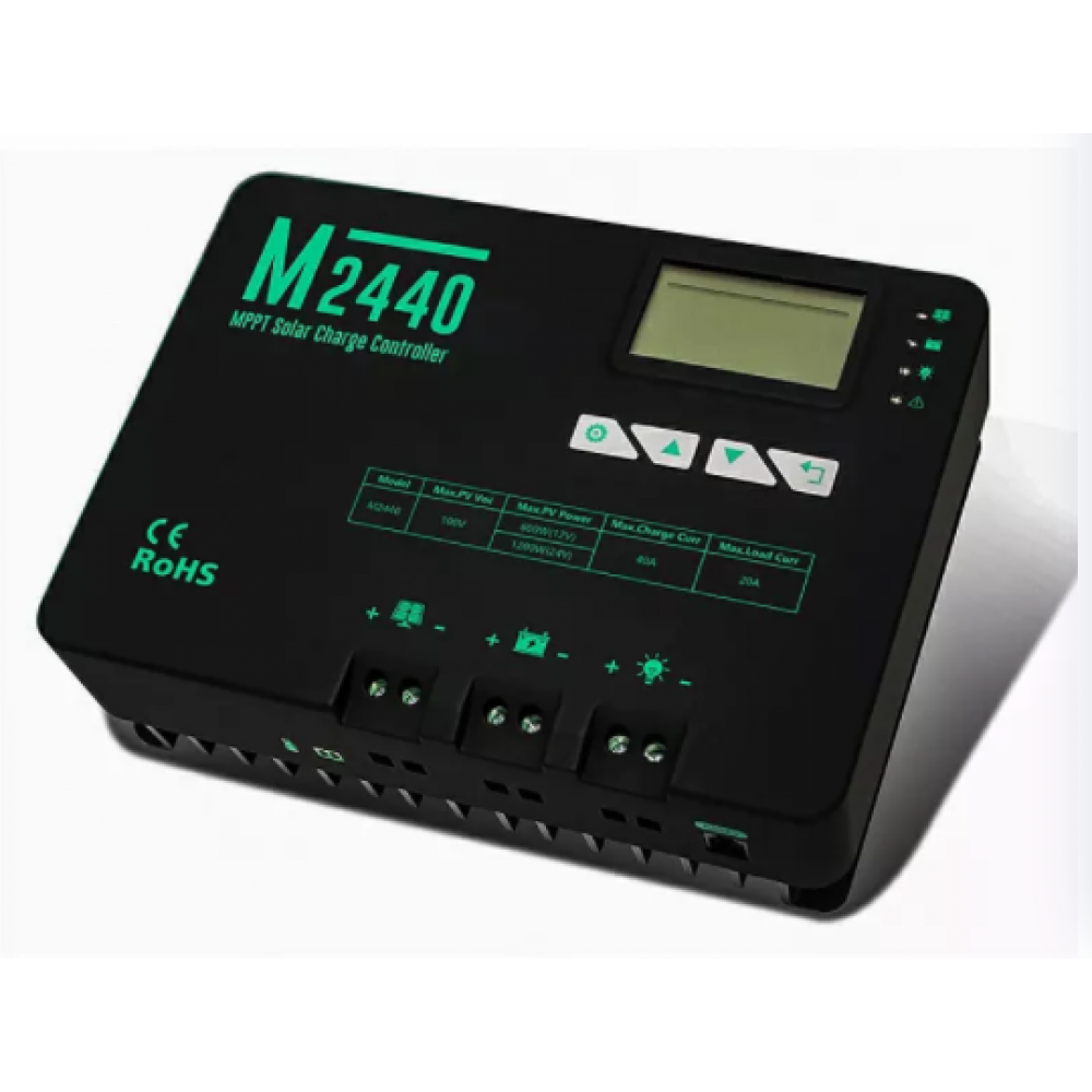 12V/24V 40Amp MPPT Charge Controller