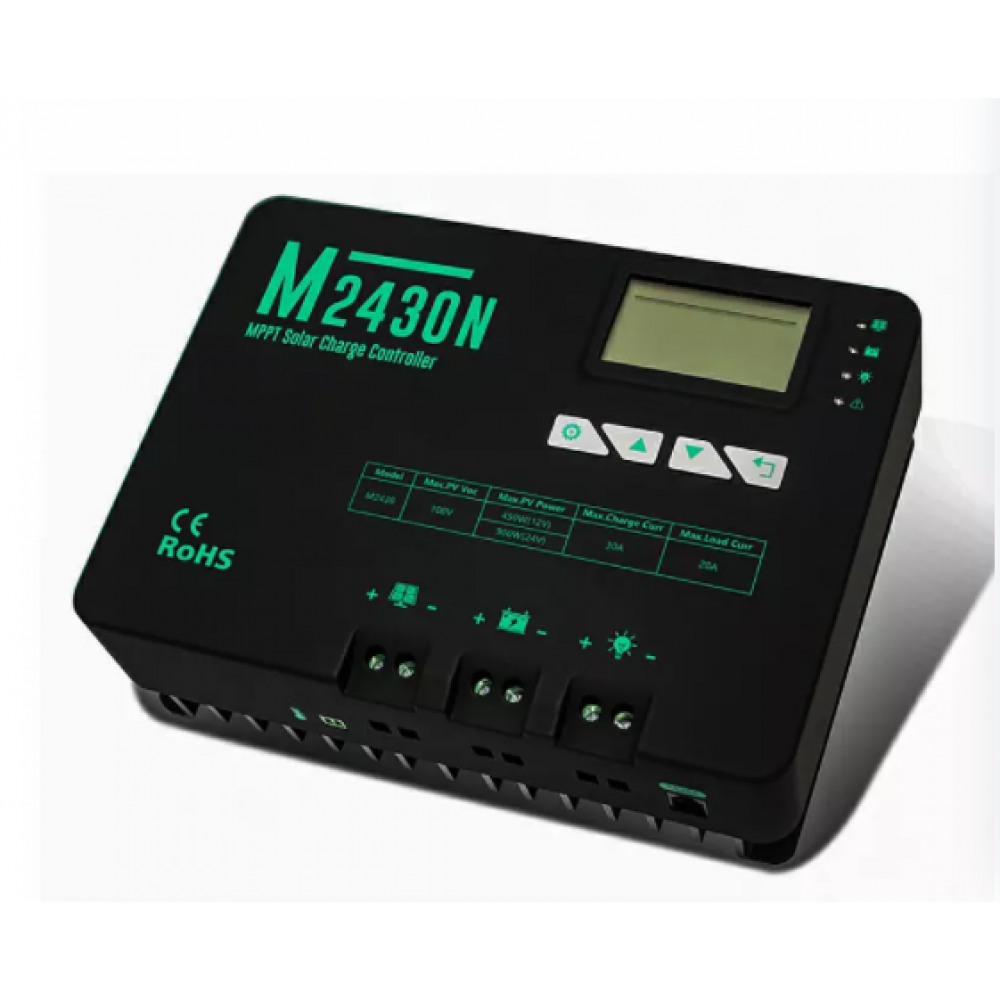 12V/24V 30Amp MPPT Charge Controller